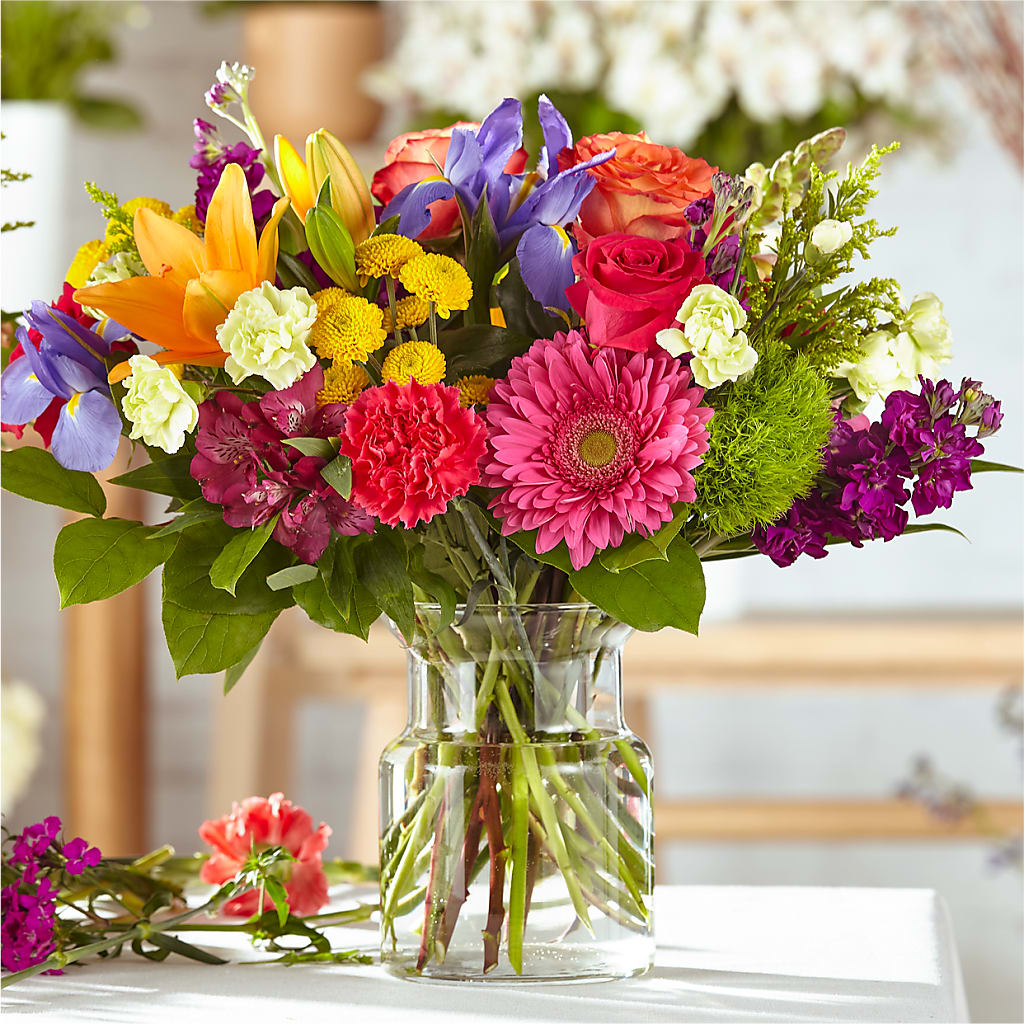 Bold & Bright – A Florist Original – Double D Flower Shop, Mercedes TX