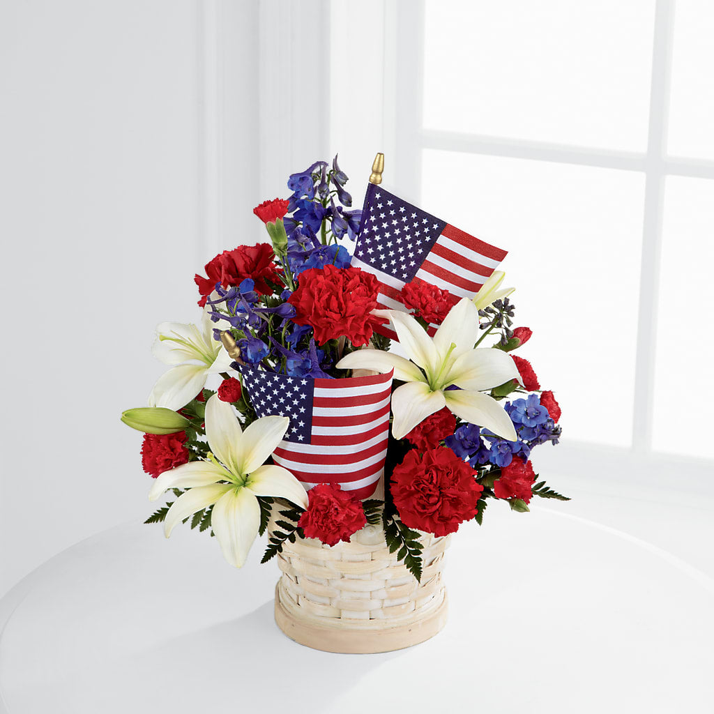 American Glory Bouquet – Double D Flower Shop, Mercedes TX