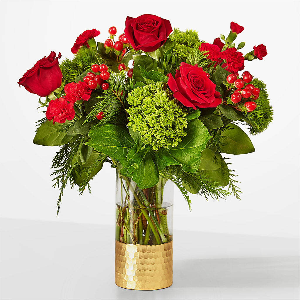 Plaid Throw Bouquet – Double D Flower Shop, Mercedes TX