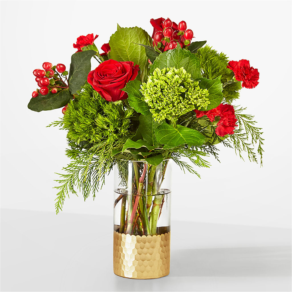Plaid Throw Bouquet – Double D Flower Shop, Mercedes TX