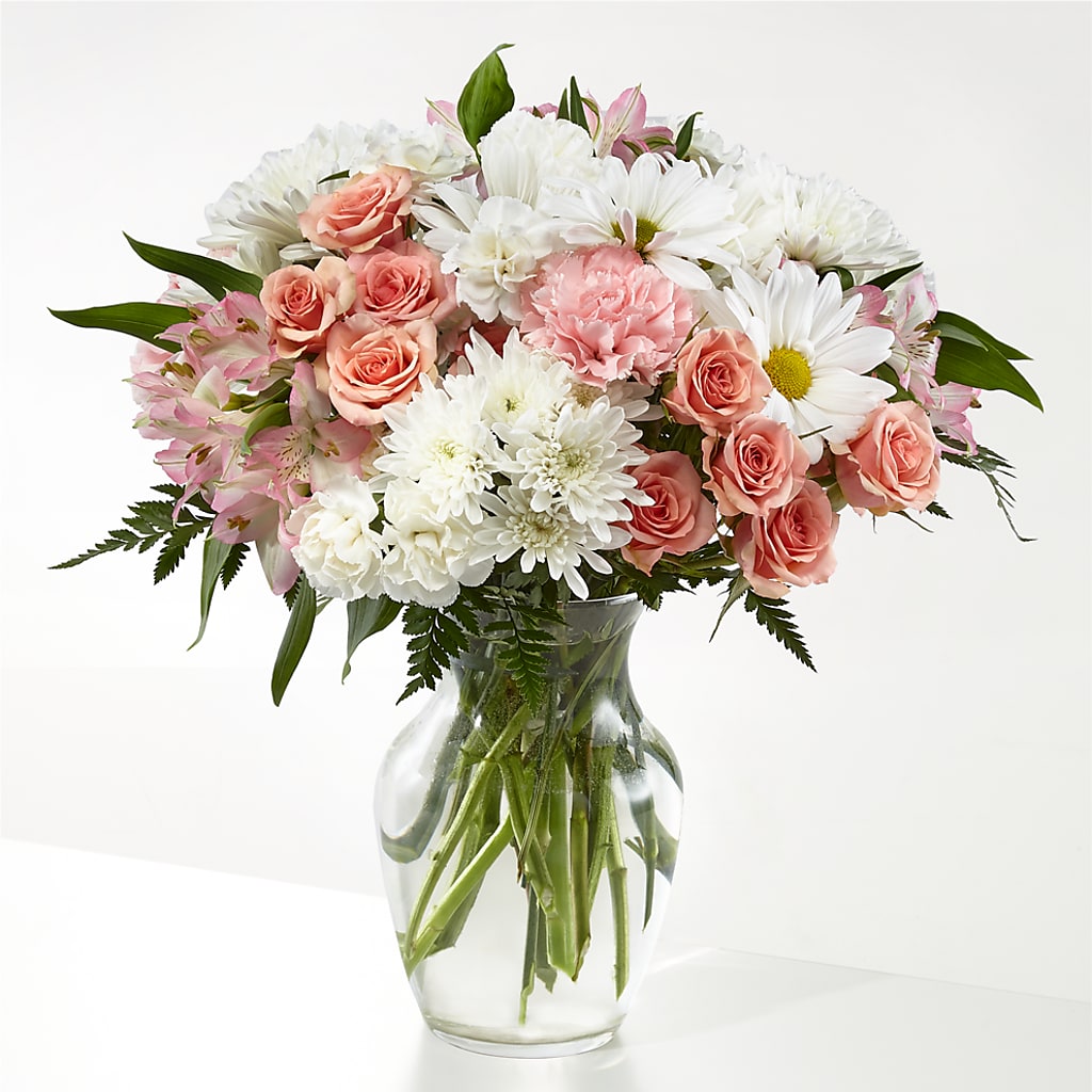 Blush Crush Bouquet – Double D Flower Shop, Mercedes TX