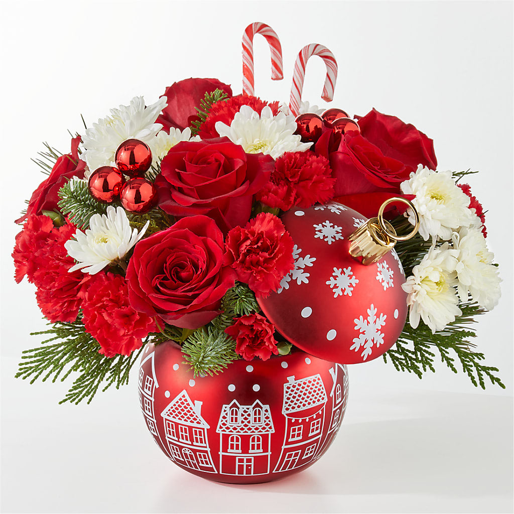 Cheer in the Air Ornament – Double D Flower Shop, Mercedes TX