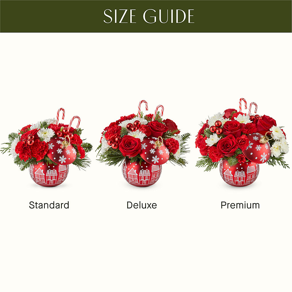 Cheer in the Air Ornament – Double D Flower Shop, Mercedes TX