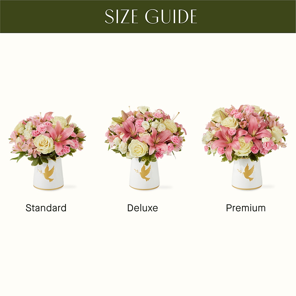 Gentle Healing Bouquet – Double D Flower Shop, Mercedes TX