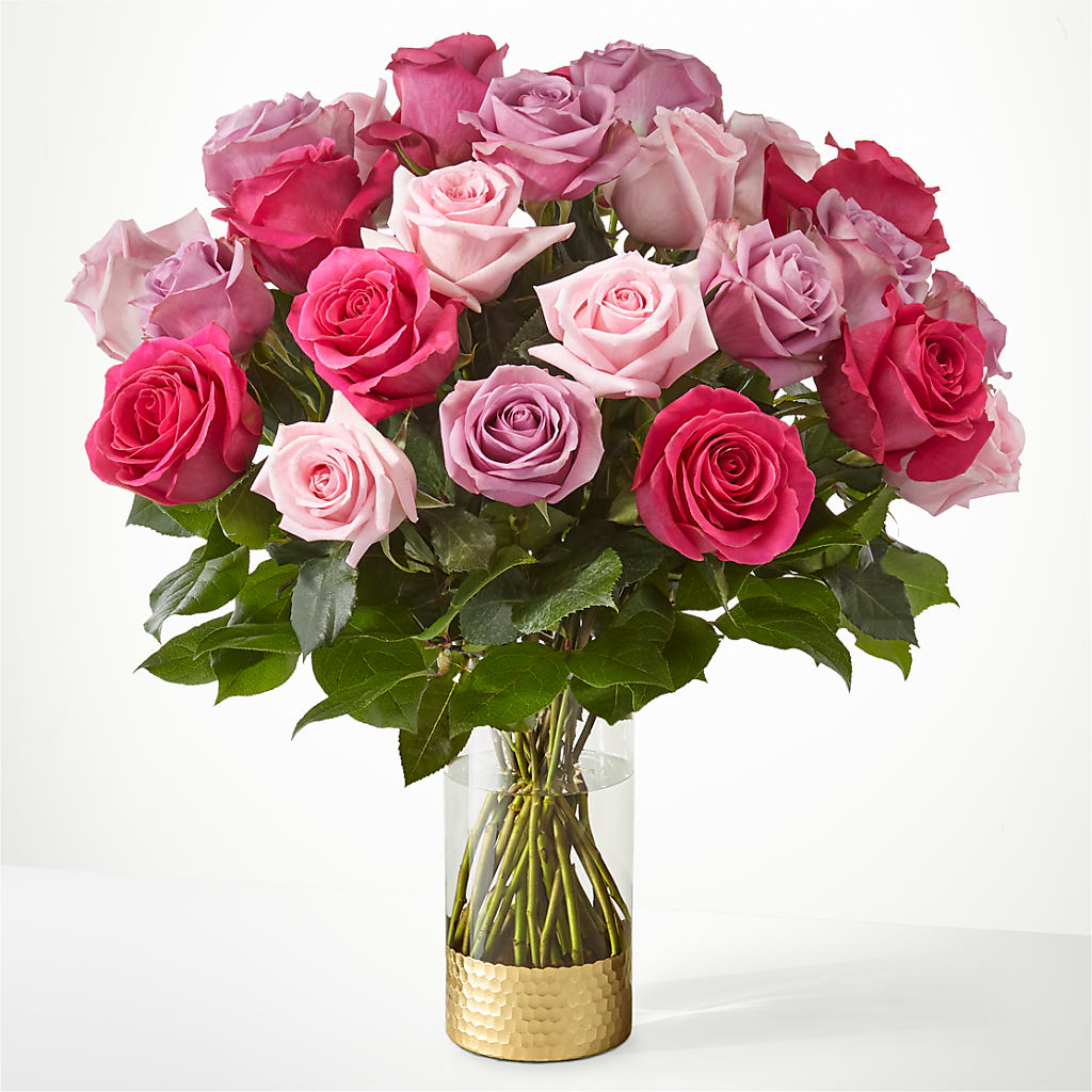Pure Beauty Mixed Roses – Double D Flower Shop, Mercedes TX