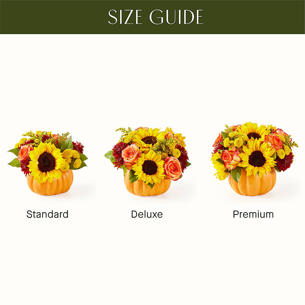 Golden Gourd Pumpkin Bouquet – Double D Flower Shop, Mercedes TX