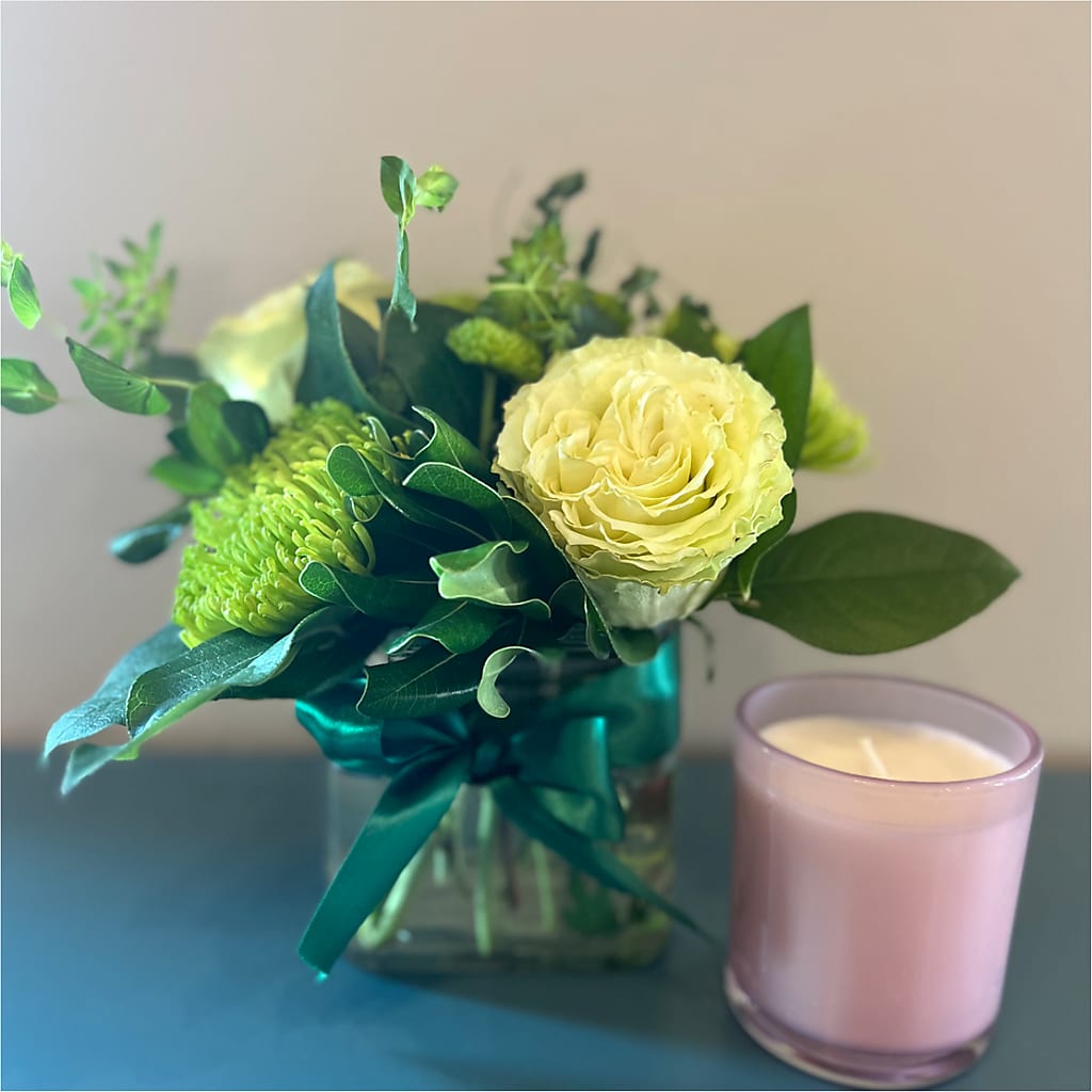 Emerald Forest Bouquet – Double D Flower Shop, Mercedes TX