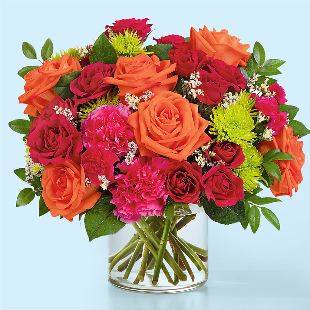 Colorful Carnival Bouquet – Double D Flower Shop, Mercedes TX