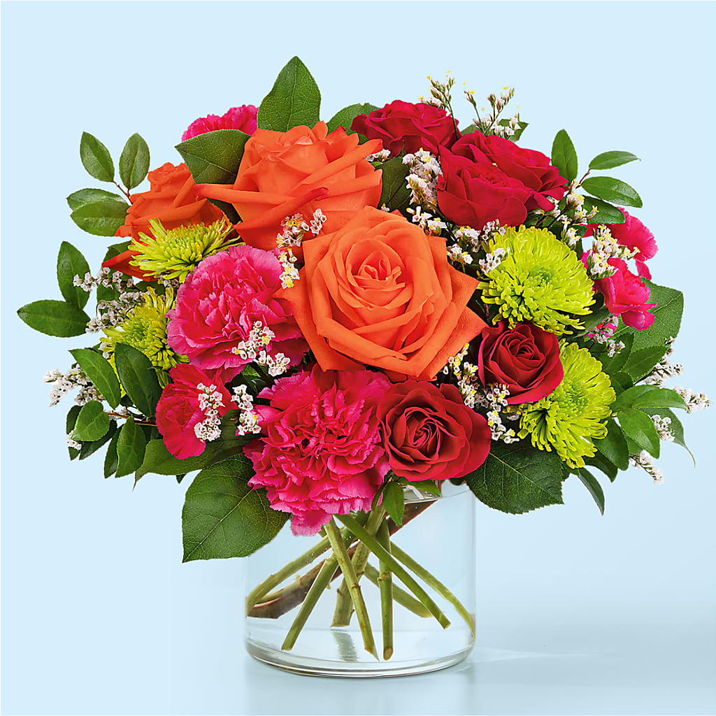 Colorful Carnival Bouquet – Double D Flower Shop, Mercedes TX