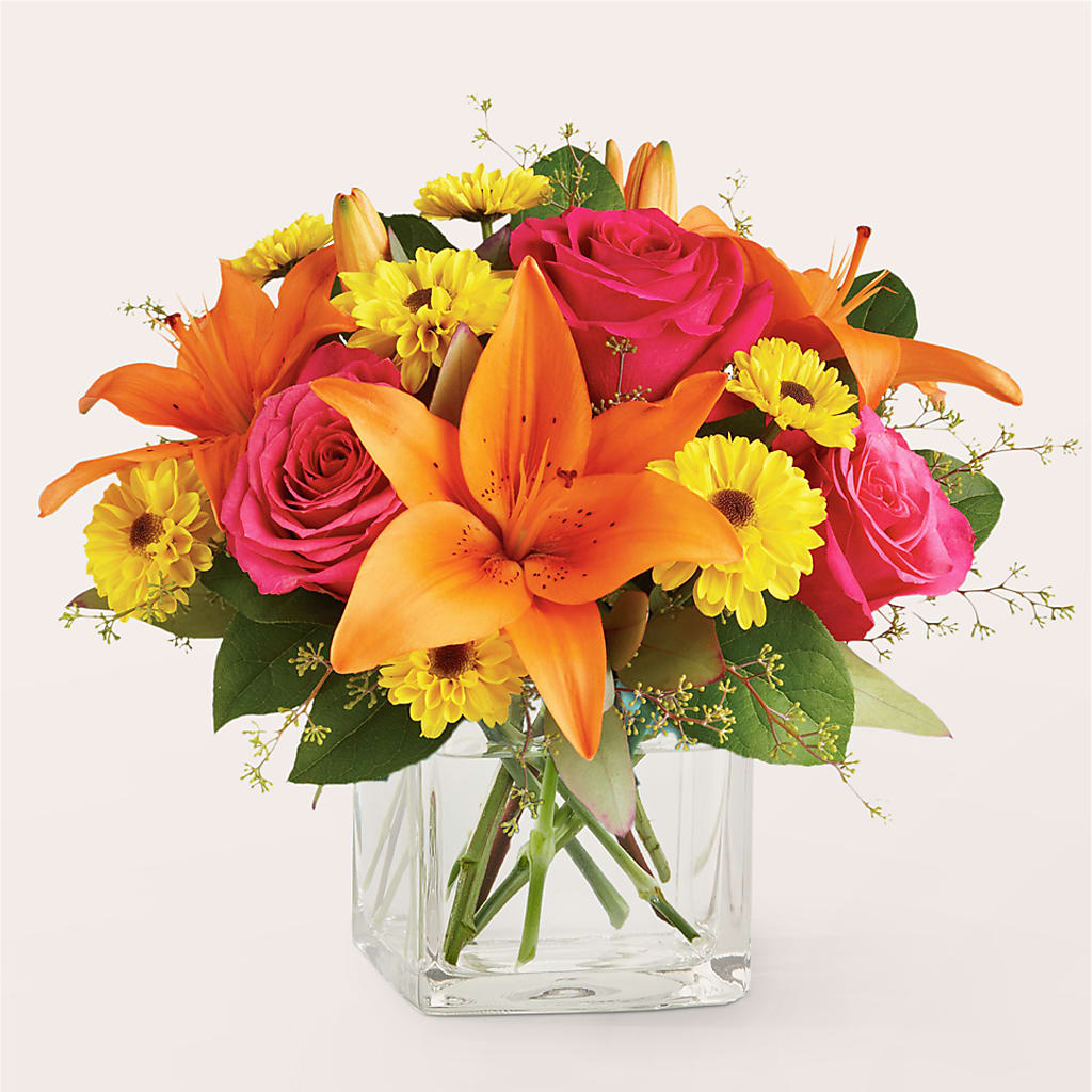 Neon Lights Bouquet – Double D Flower Shop, Mercedes TX
