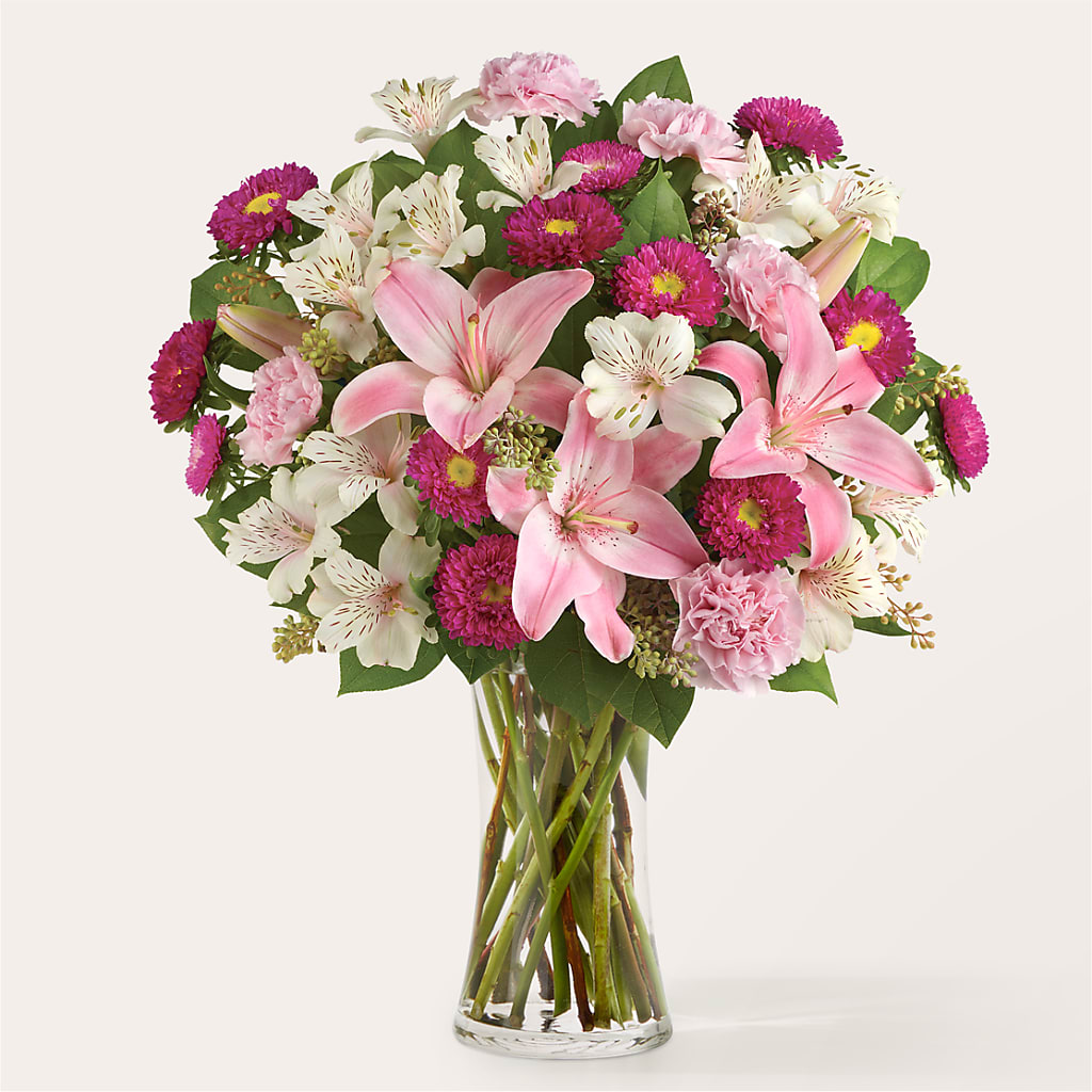 Feeling Fuchsia Bouquet – Double D Flower Shop, Mercedes TX