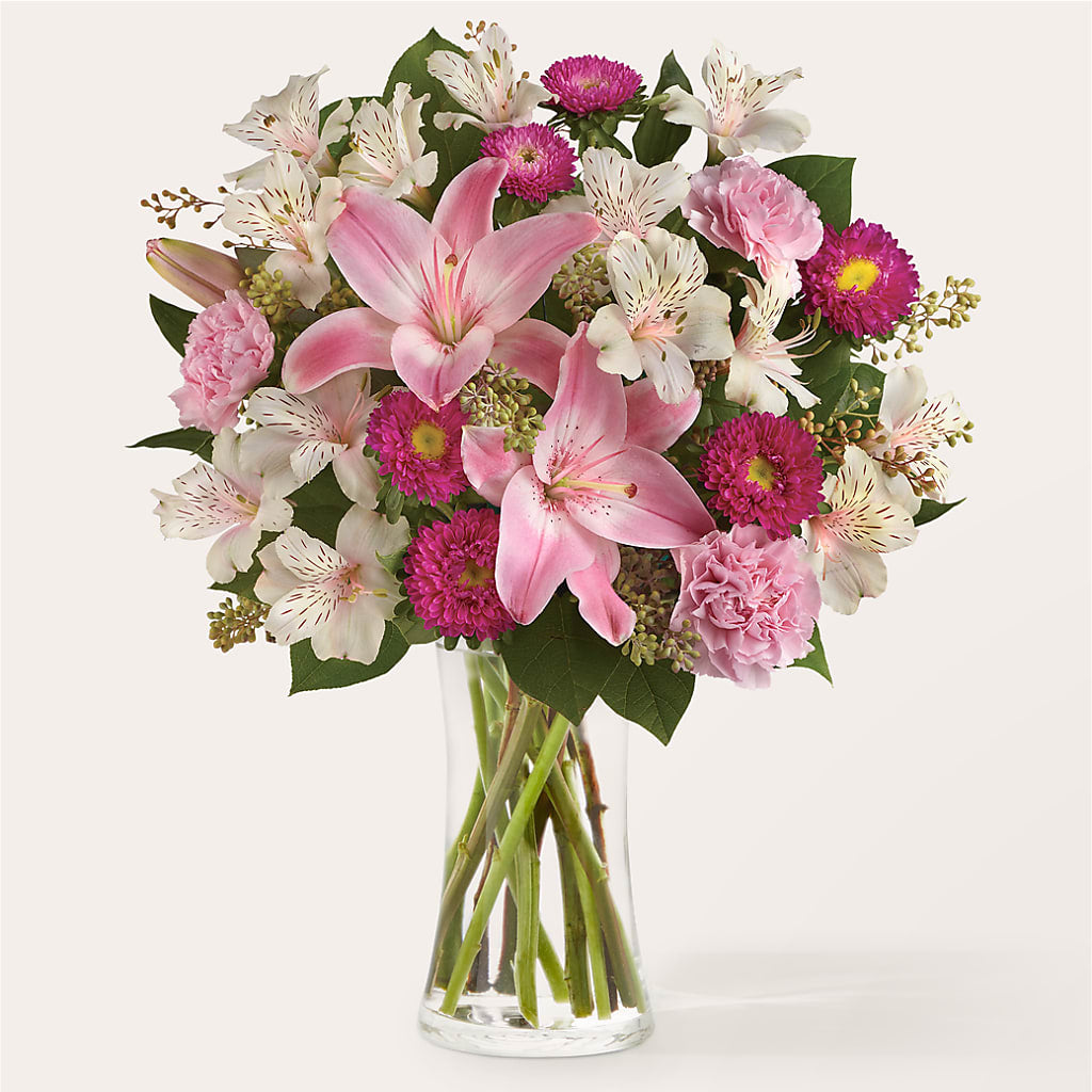 Feeling Fuchsia Bouquet – Double D Flower Shop, Mercedes TX