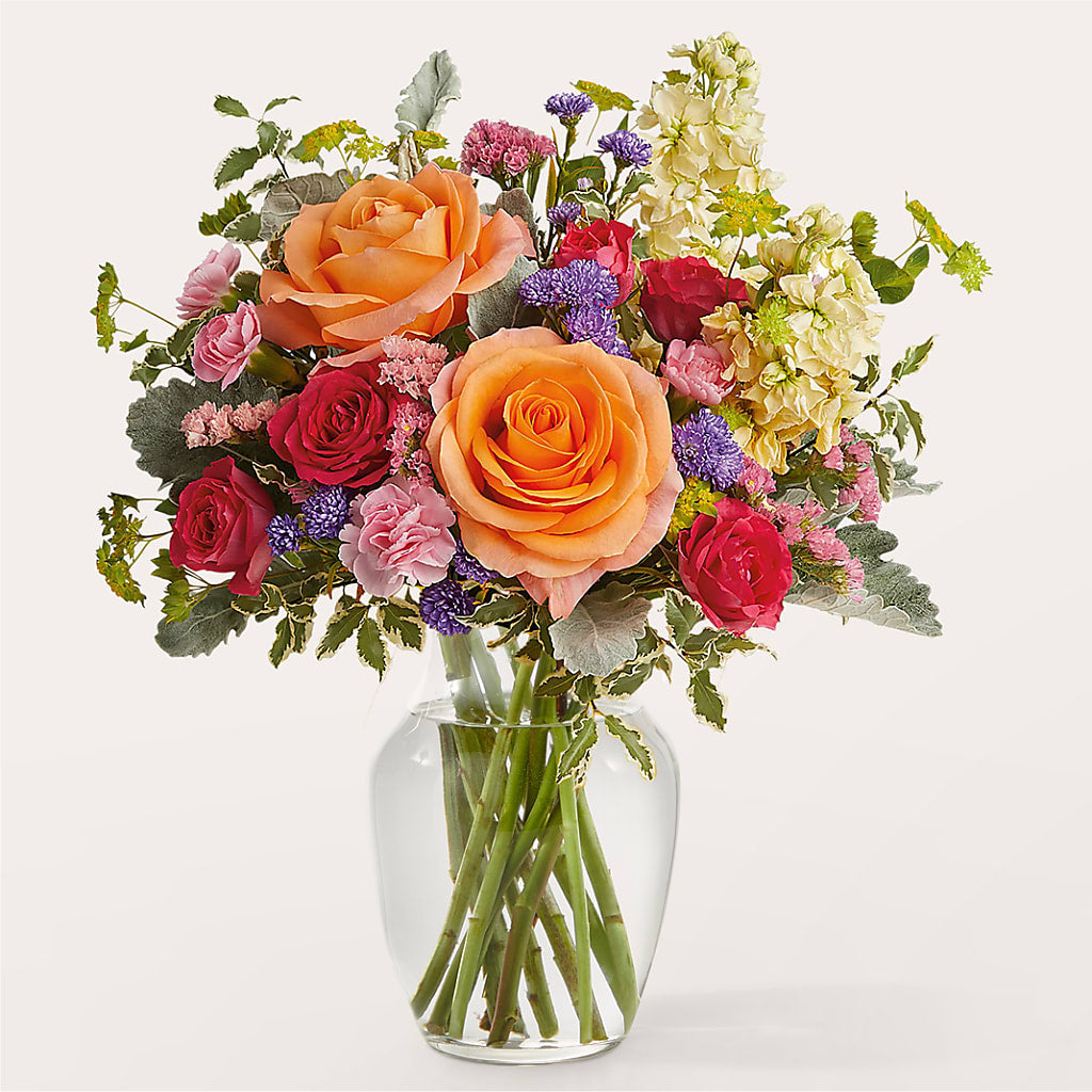 Tangerine Tango Bouquet – Double D Flower Shop, Mercedes TX