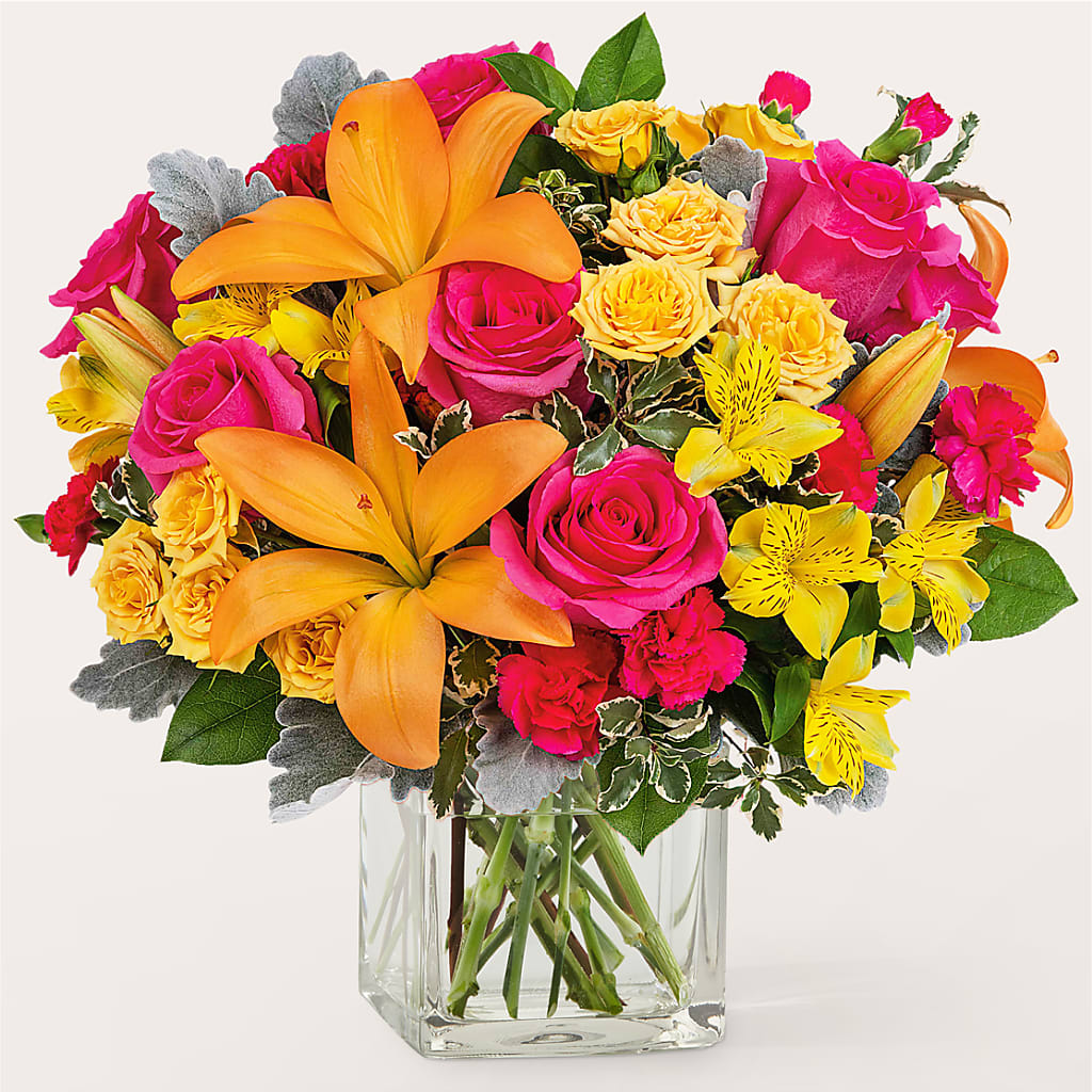 To the Tropics Bouquet – Double D Flower Shop, Mercedes TX