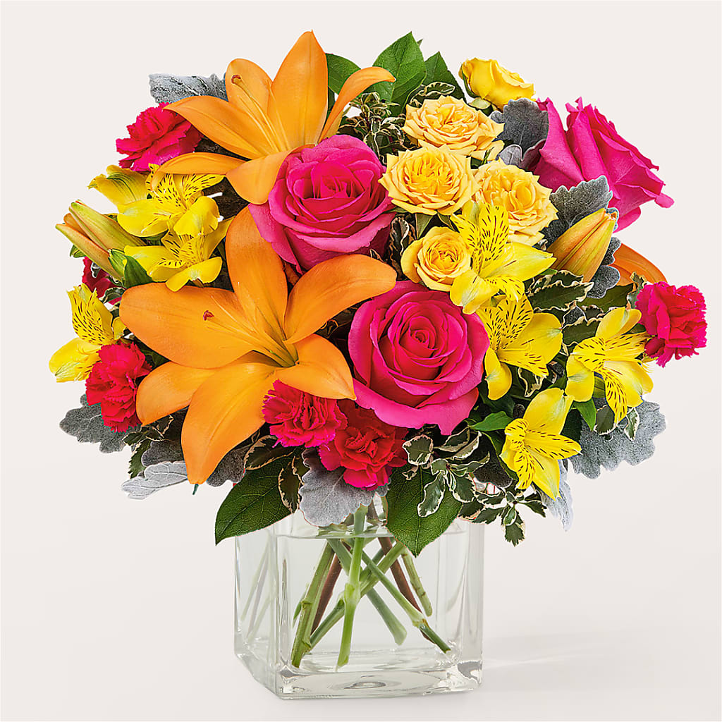 To the Tropics Bouquet – Double D Flower Shop, Mercedes TX