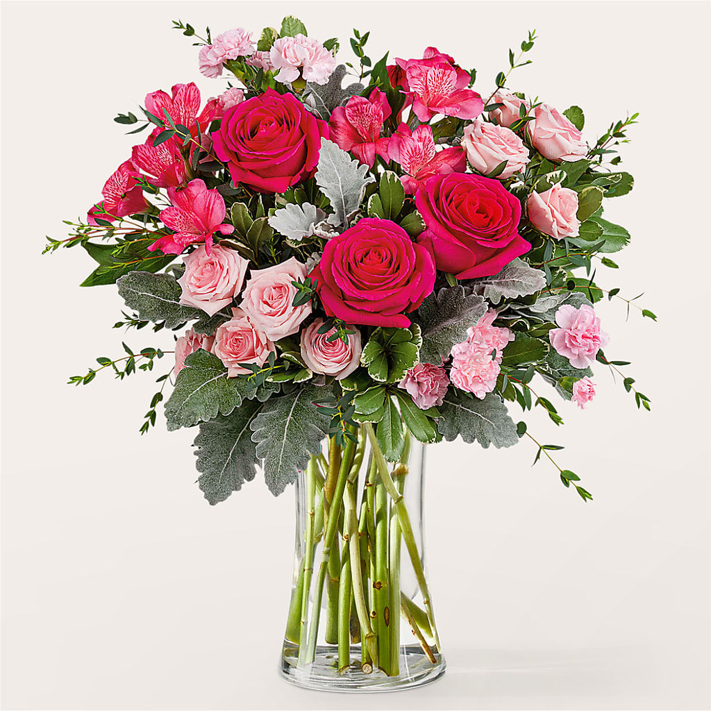 Tickled Pink Bouquet – Double D Flower Shop, Mercedes TX