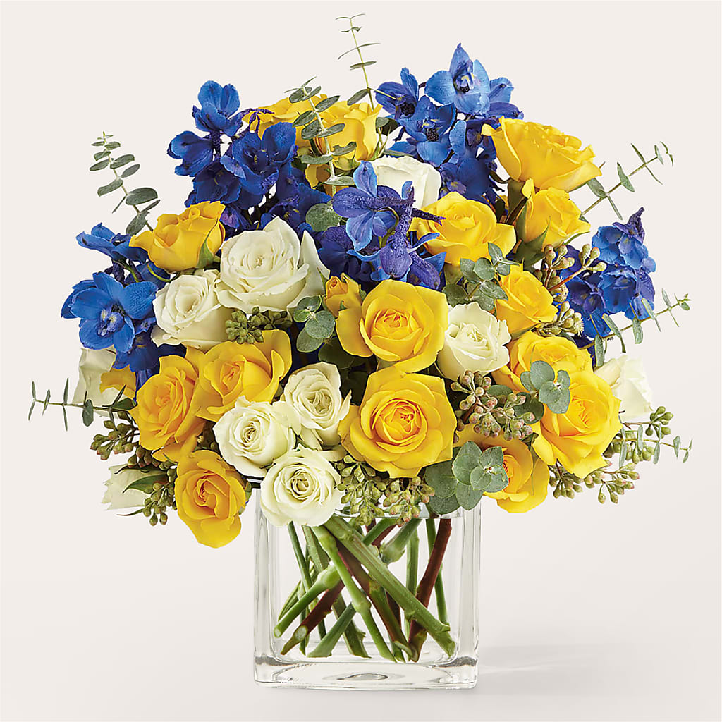 Sparkling Citrine Bouquet – Double D Flower Shop, Mercedes TX