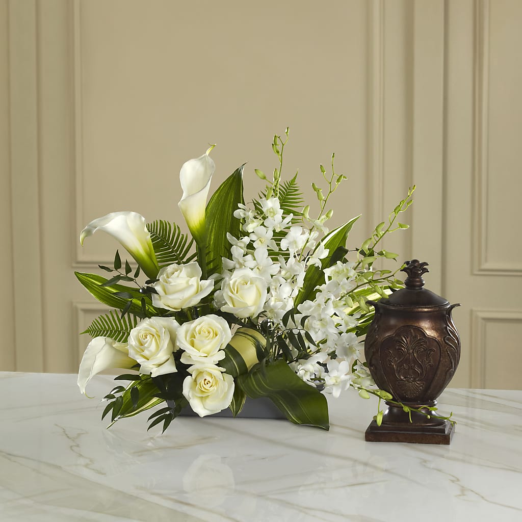 At Peace Arrangement – Double D Flower Shop, Mercedes TX