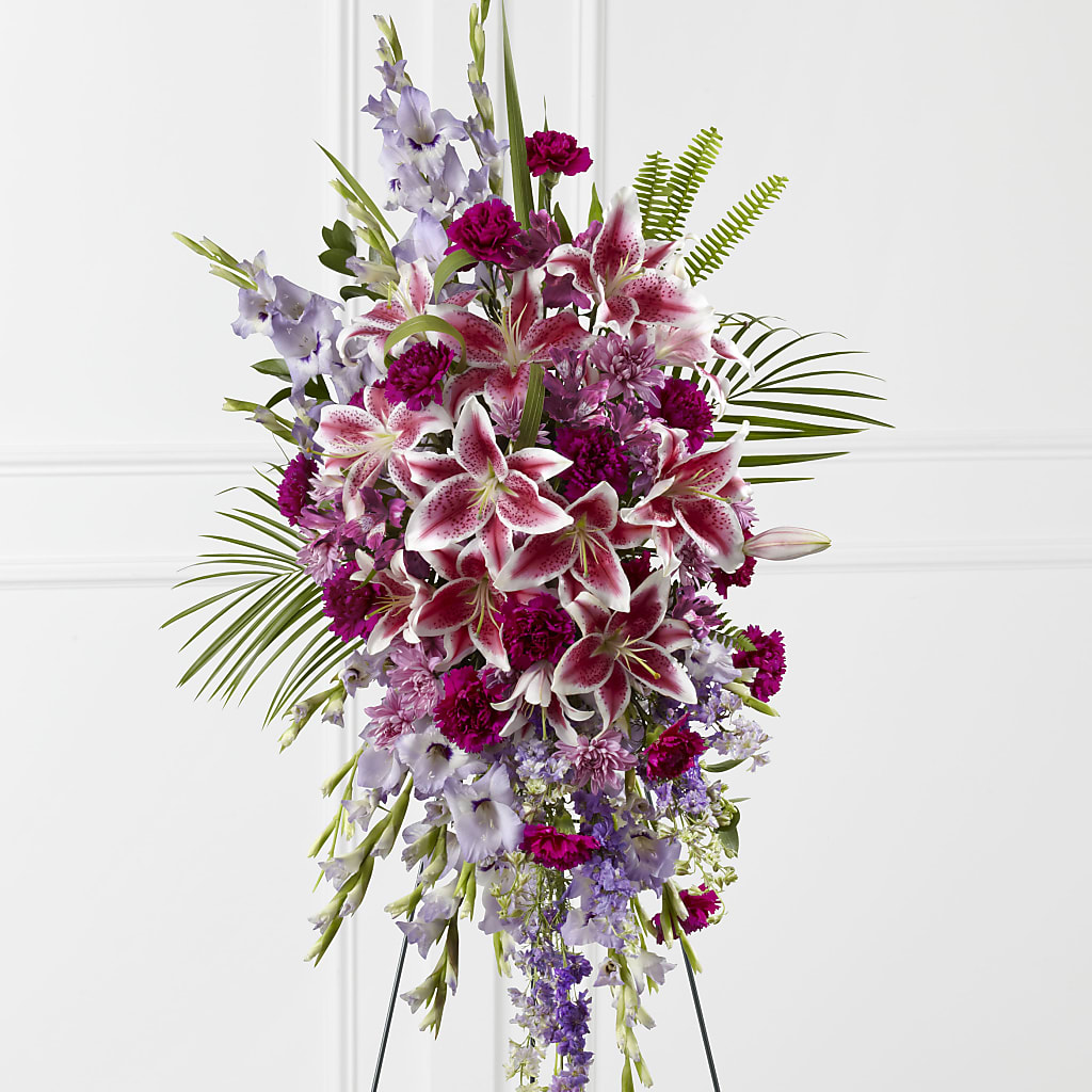 Tender Touch Standing Spray – Double D Flower Shop, Mercedes TX