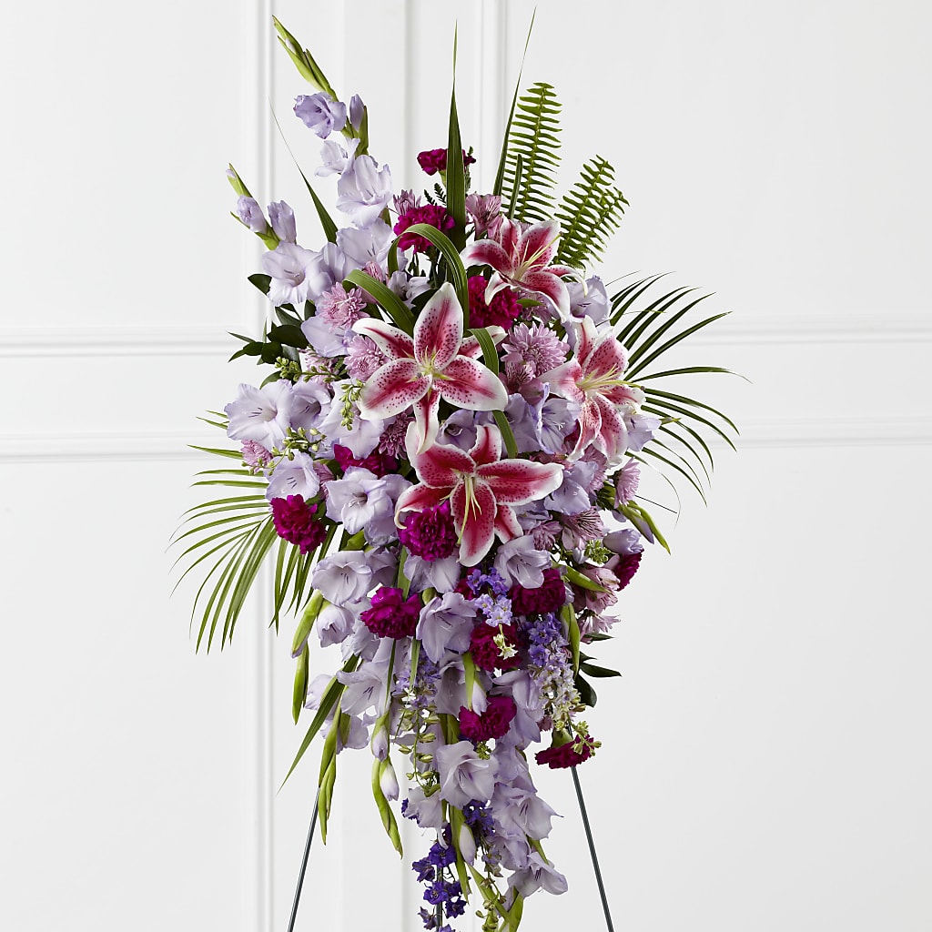 Tender Touch Standing Spray – Double D Flower Shop, Mercedes TX