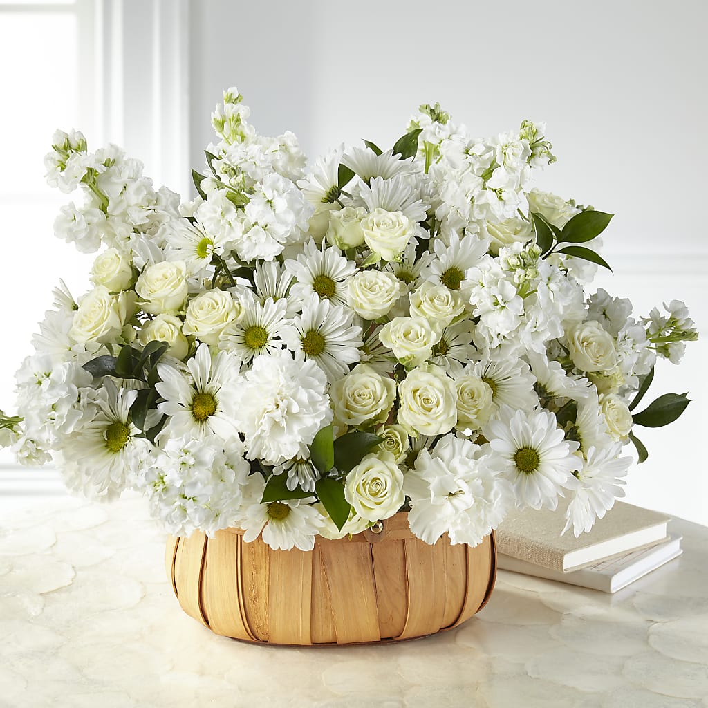 Graceful Garden Basket – Double D Flower Shop, Mercedes TX