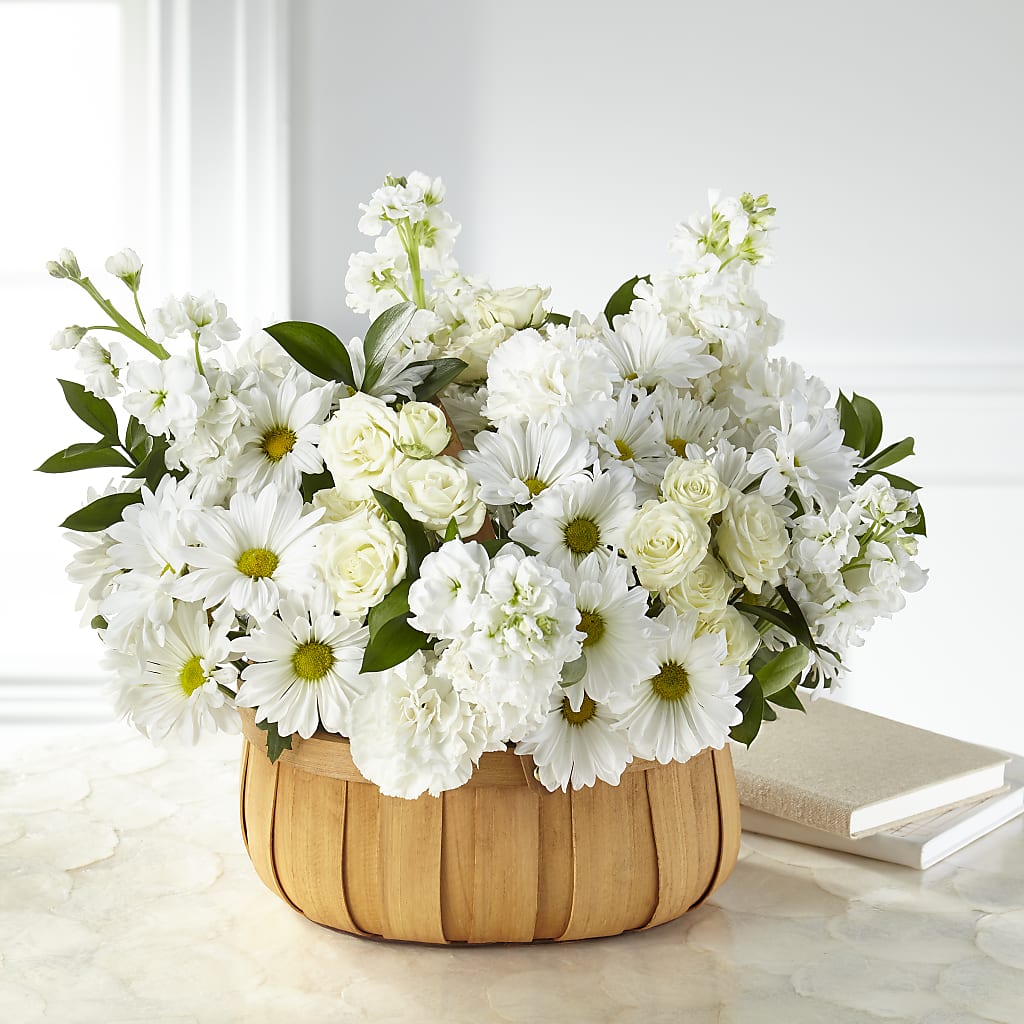 Graceful Garden Basket – Double D Flower Shop, Mercedes TX