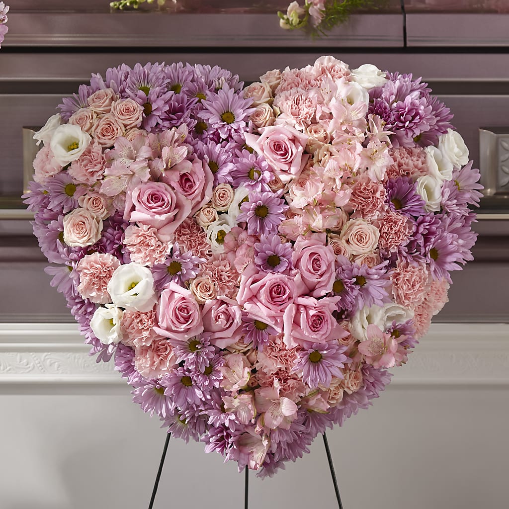 Heaven's Light Heart – Double D Flower Shop, Mercedes TX