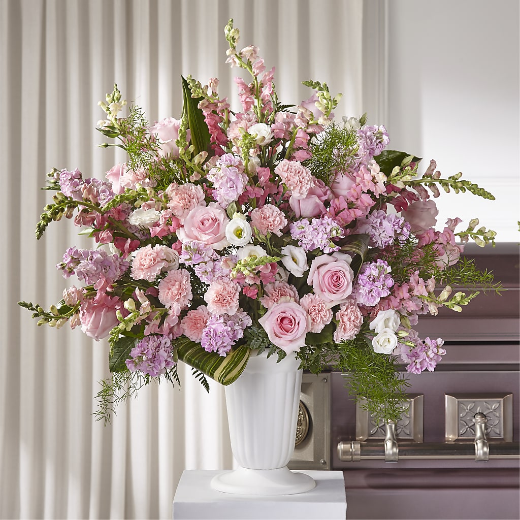 Divine Comfort Arrangement – Double D Flower Shop, Mercedes TX
