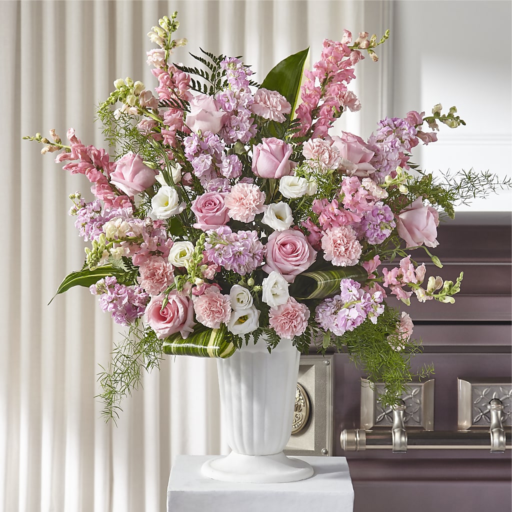 Divine Comfort Arrangement – Double D Flower Shop, Mercedes TX