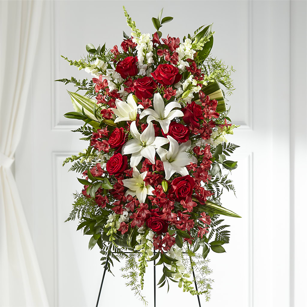 Everlasting Memory Standing Spray – Double D Flower Shop, Mercedes TX
