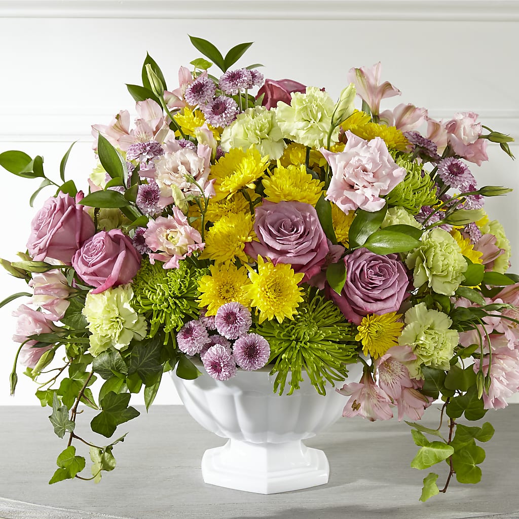 Healing Thoughts Arrangement – Double D Flower Shop, Mercedes TX