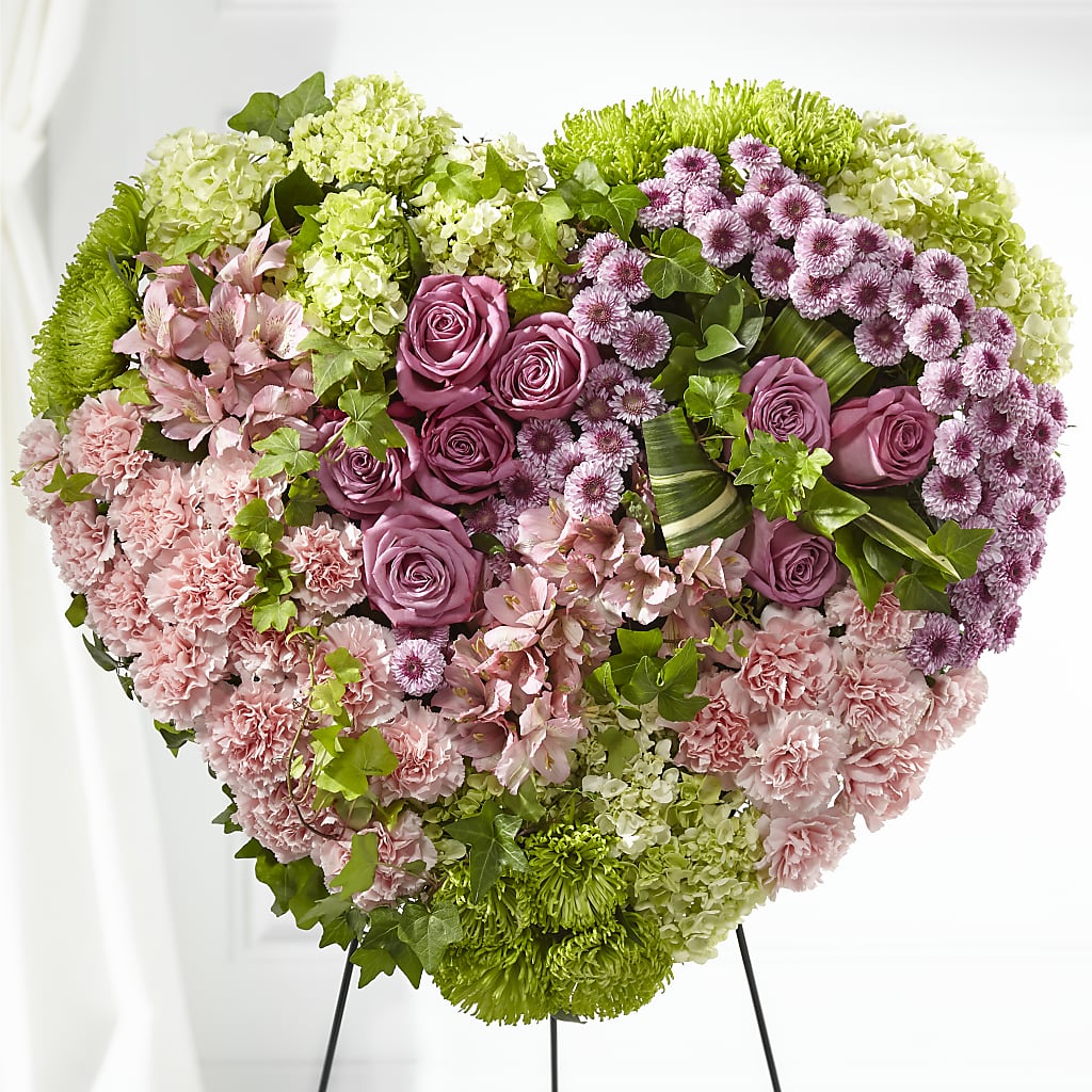 Heartwarming Standing Heart – Double D Flower Shop, Mercedes TX