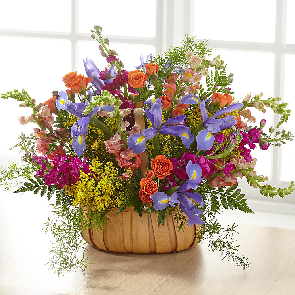 Garden of Life Basket – Double D Flower Shop, Mercedes TX
