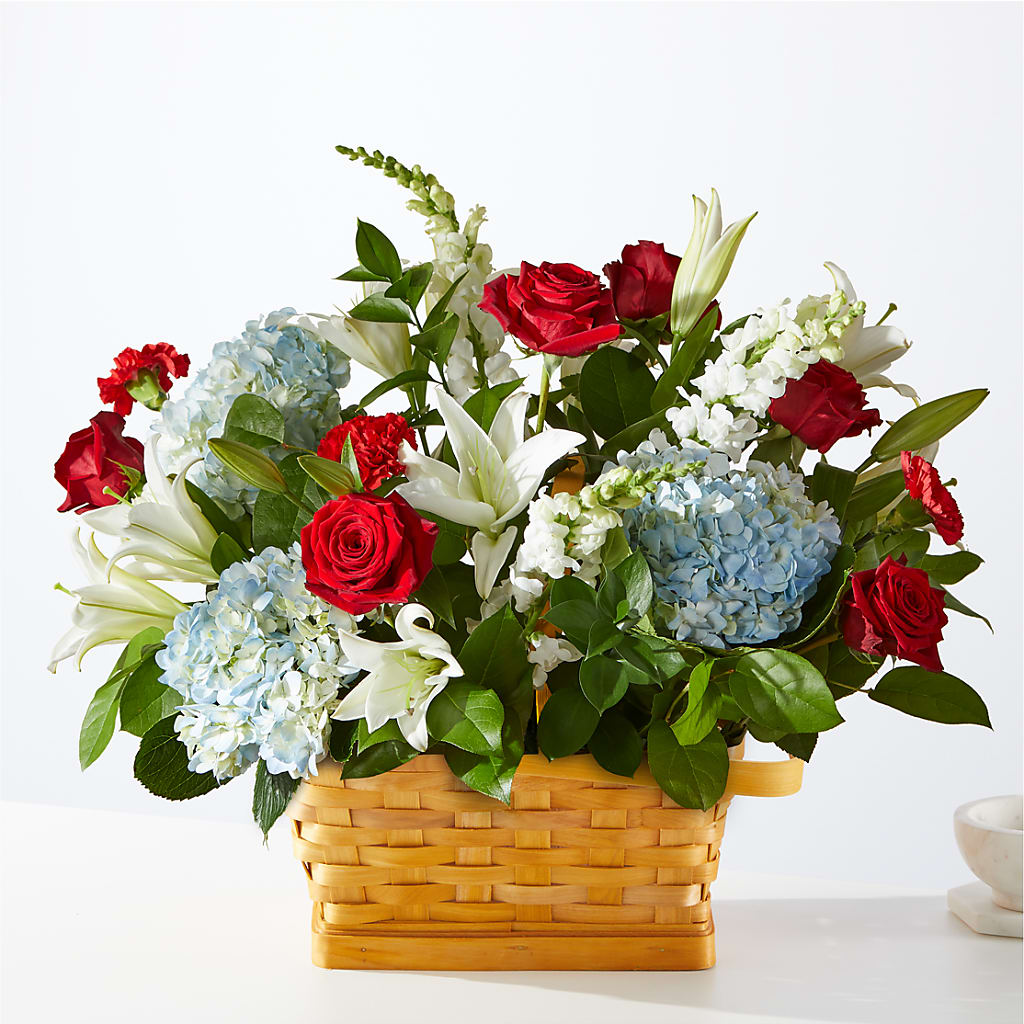 Greater Glory Basket – Double D Flower Shop, Mercedes TX