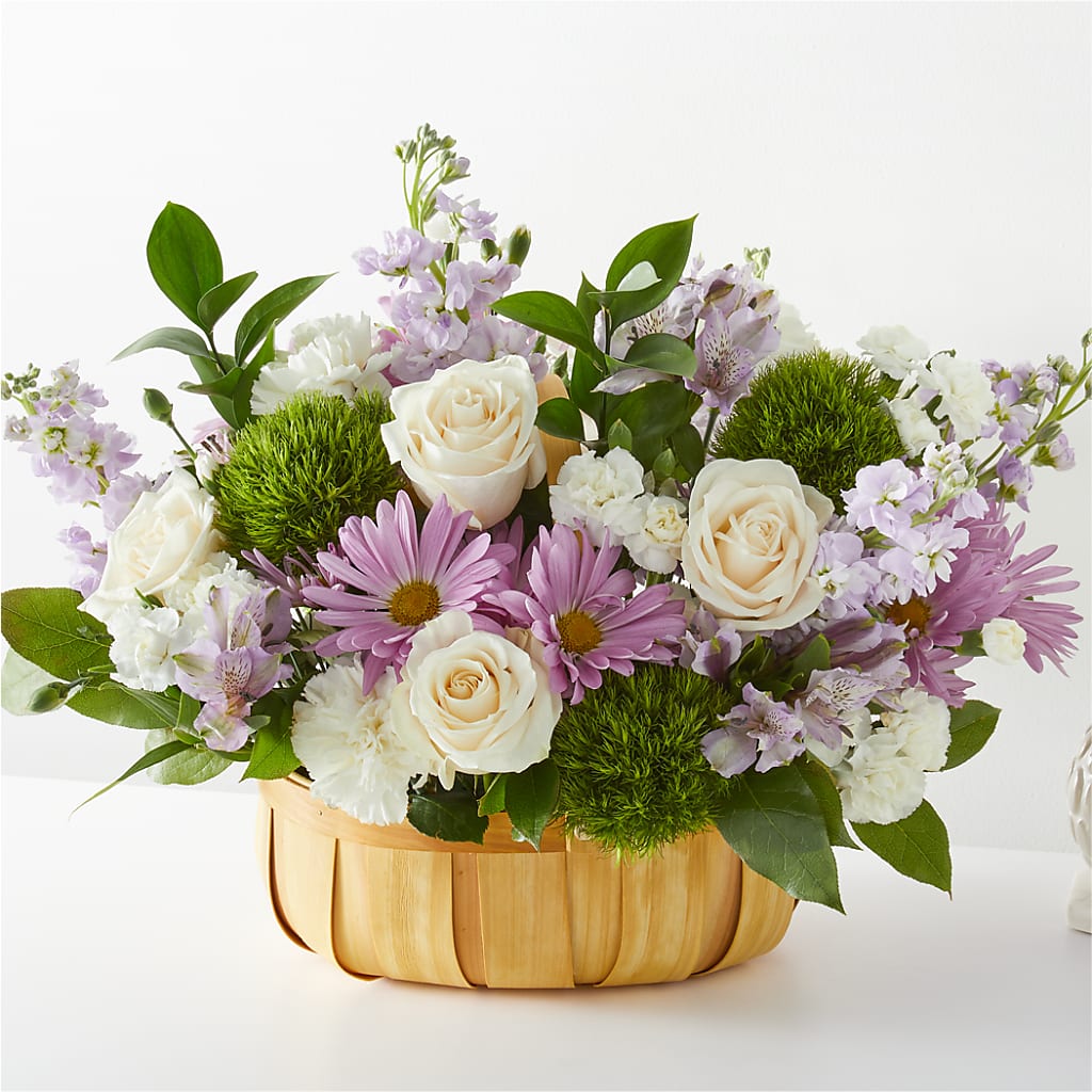 Peace & Love Basket – Double D Flower Shop, Mercedes TX