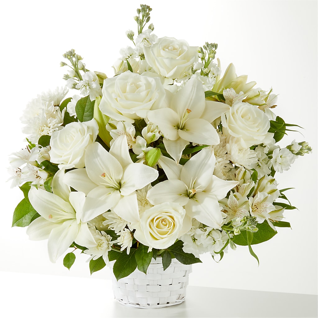 Peaceful Reflections Arrangement – Double D Flower Shop, Mercedes TX