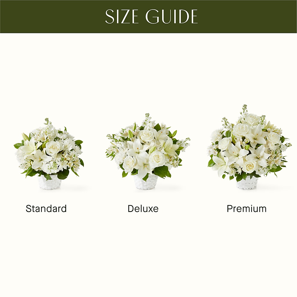 Peaceful Reflections Arrangement – Double D Flower Shop, Mercedes TX