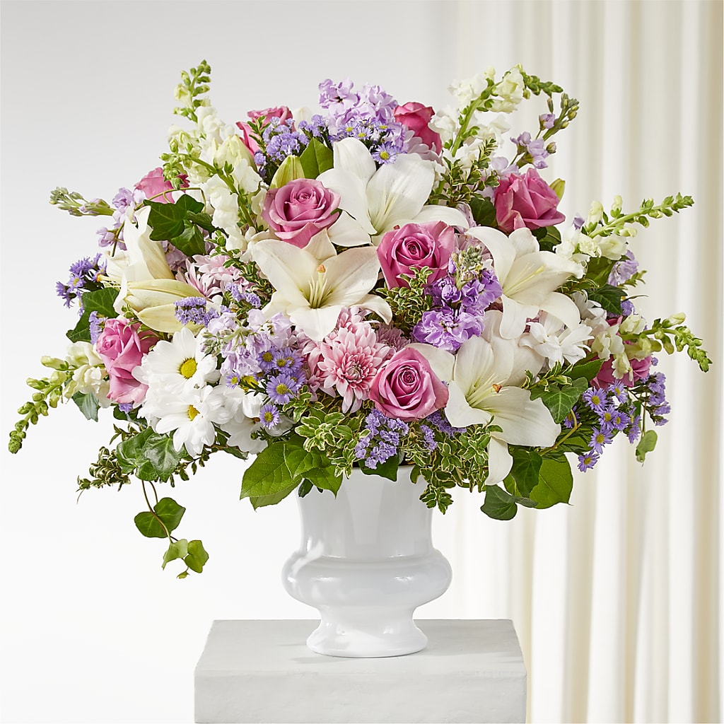 Remarkable Life Urn Arrangement – Double D Flower Shop, Mercedes TX