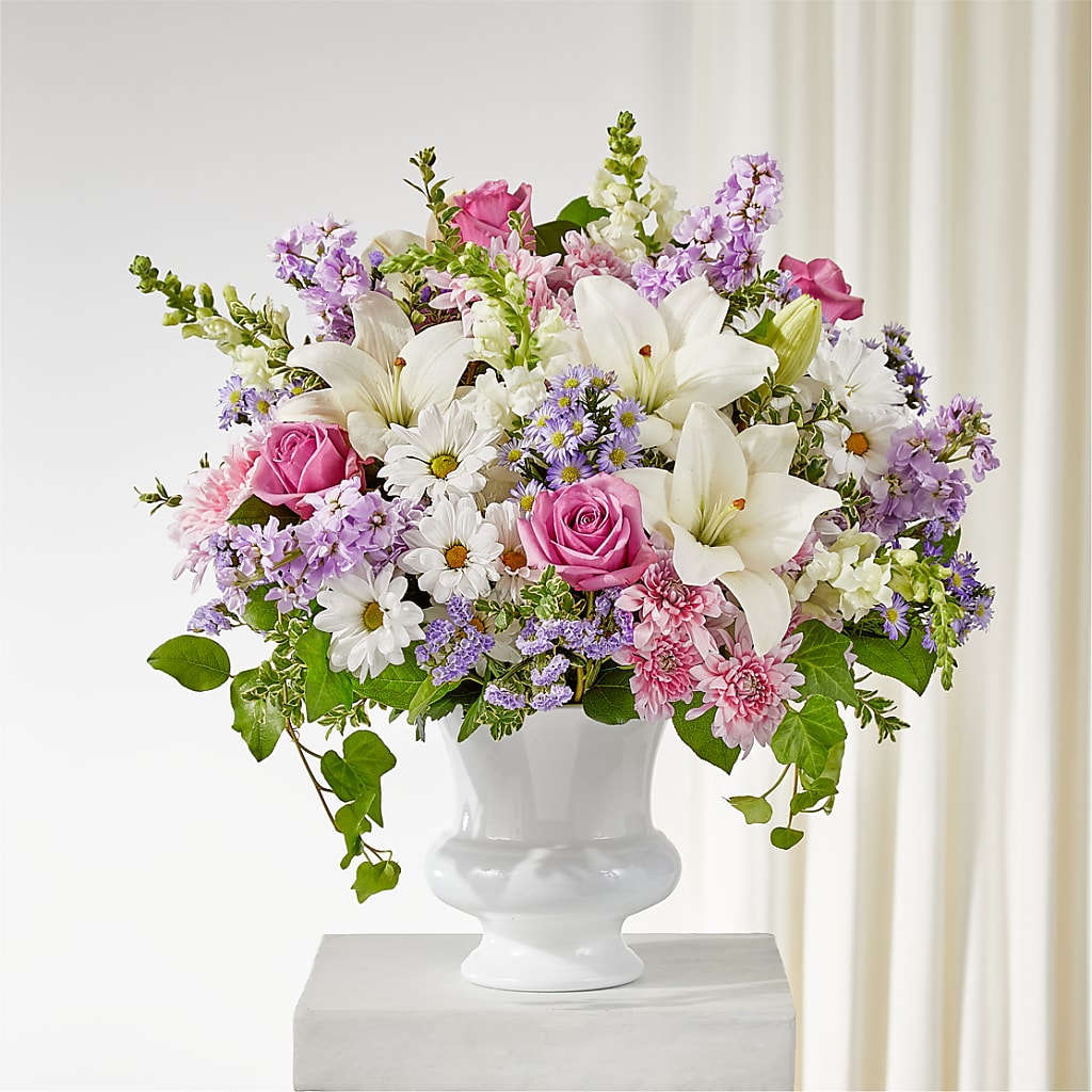 Remarkable Life Urn Arrangement – Double D Flower Shop, Mercedes TX