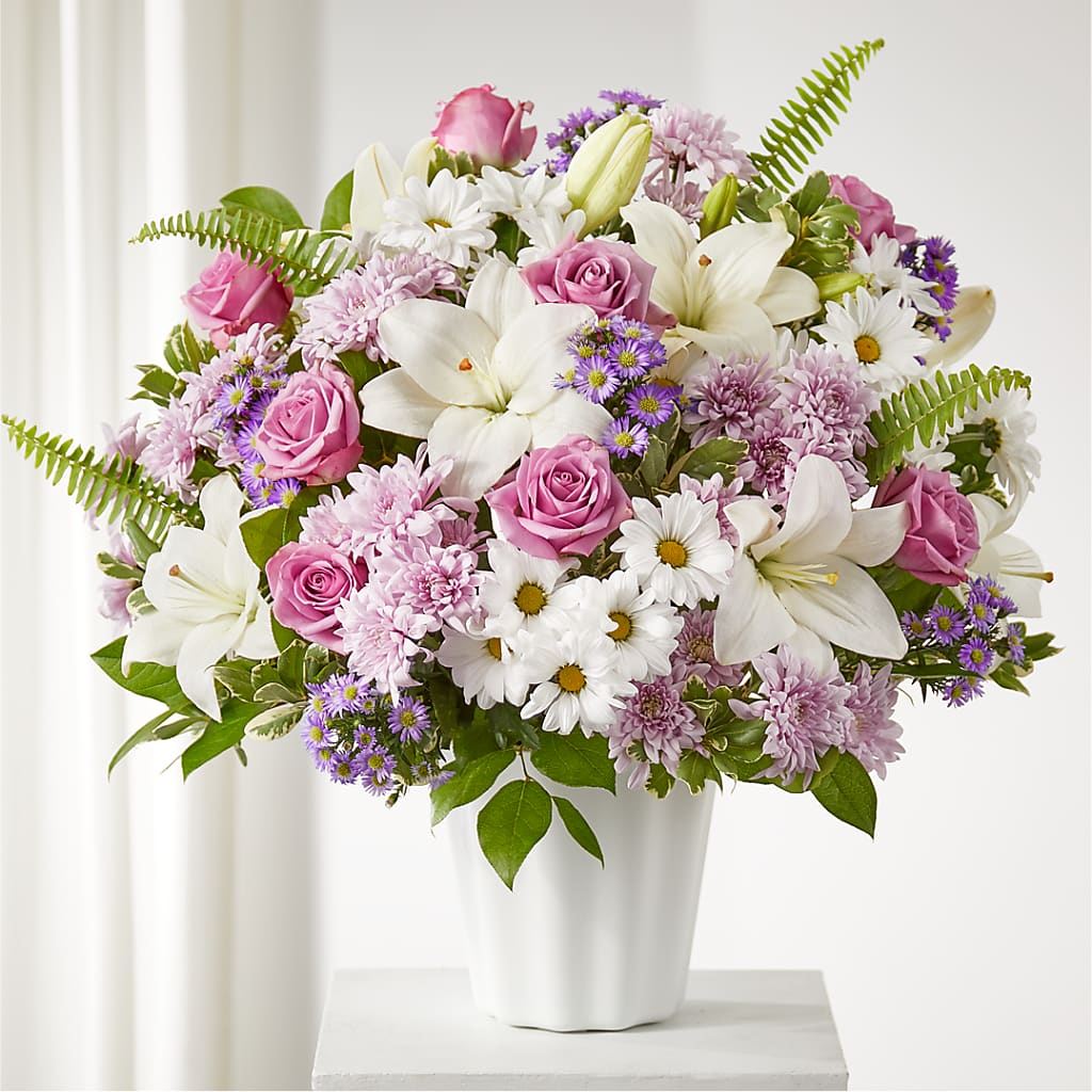 Warmest Thoughts Tabletop Basket – Double D Flower Shop, Mercedes TX