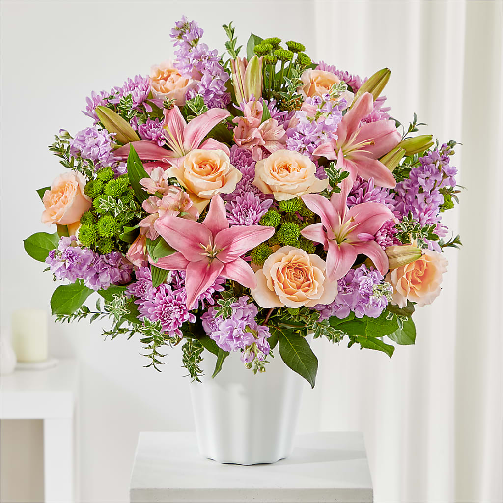 Supportive Embrace Tabletop Basket – Double D Flower Shop, Mercedes TX