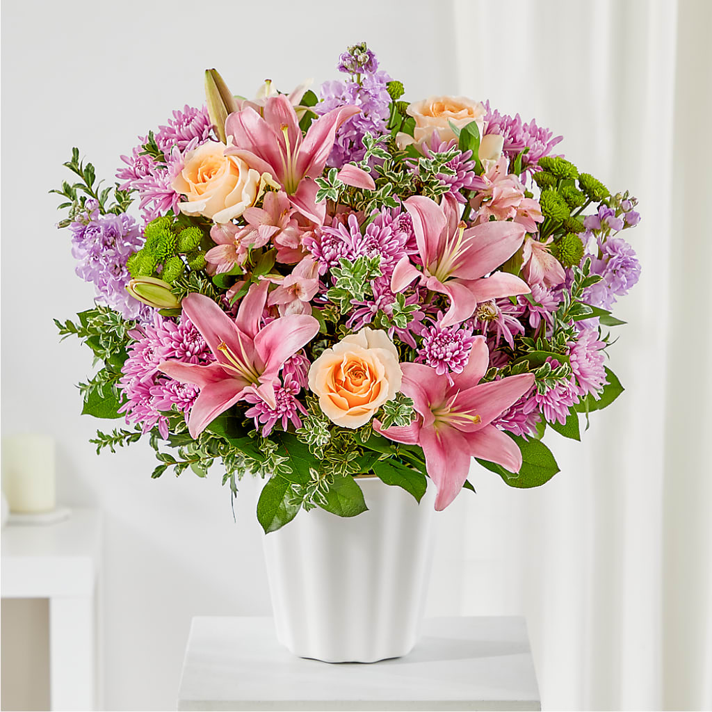 Supportive Embrace Tabletop Basket – Double D Flower Shop, Mercedes TX
