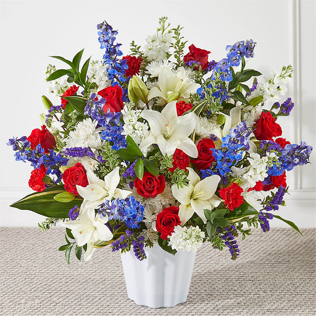 Consoled Floor Basket – Double D Flower Shop, Mercedes TX