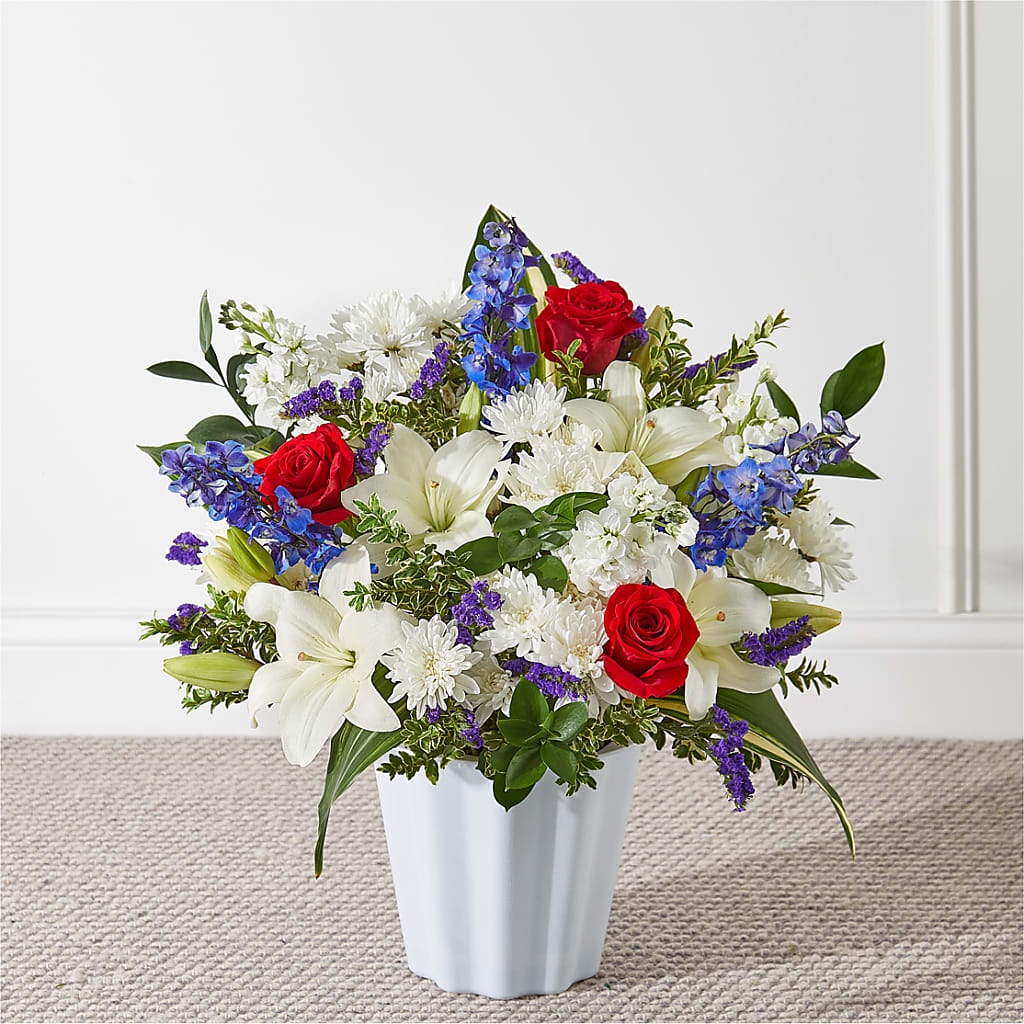 Consoled Floor Basket – Double D Flower Shop, Mercedes TX