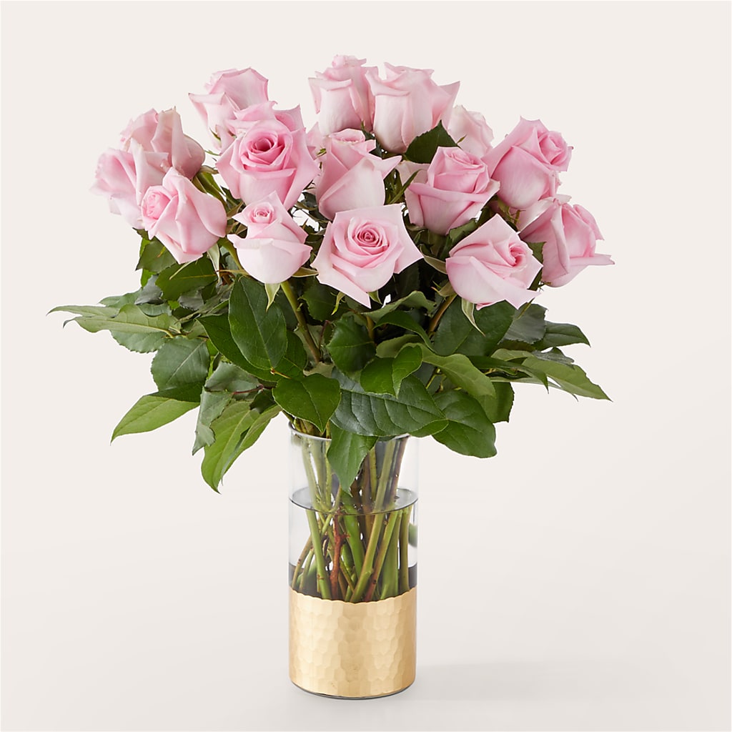 Picture Perfect Pink Rose Bouquet – Double D Flower Shop, Mercedes TX