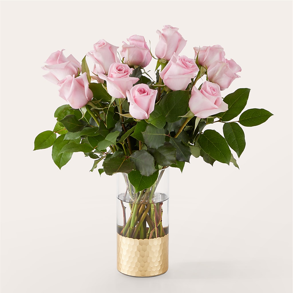 Picture Perfect Pink Rose Bouquet – Double D Flower Shop, Mercedes TX