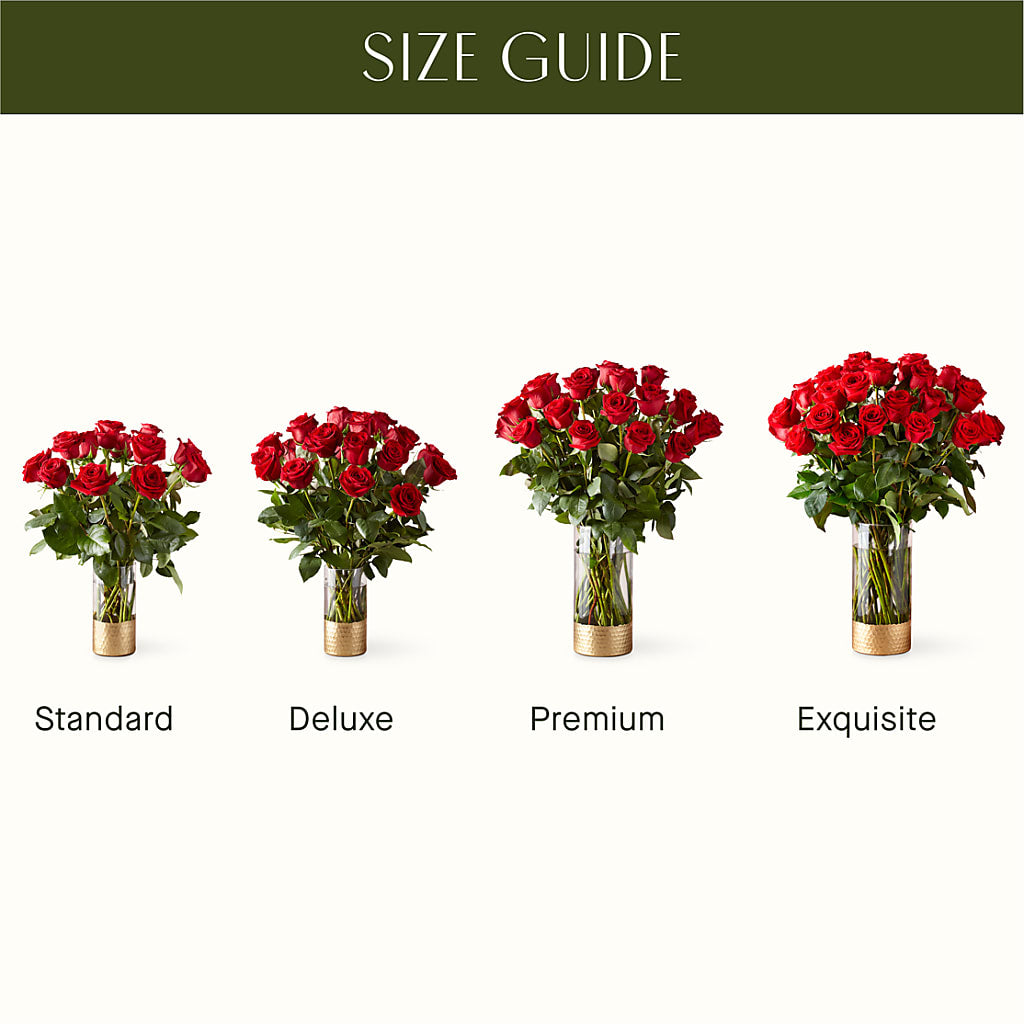 Classic Love Red Rose Bouquet – Double D Flower Shop, Mercedes TX