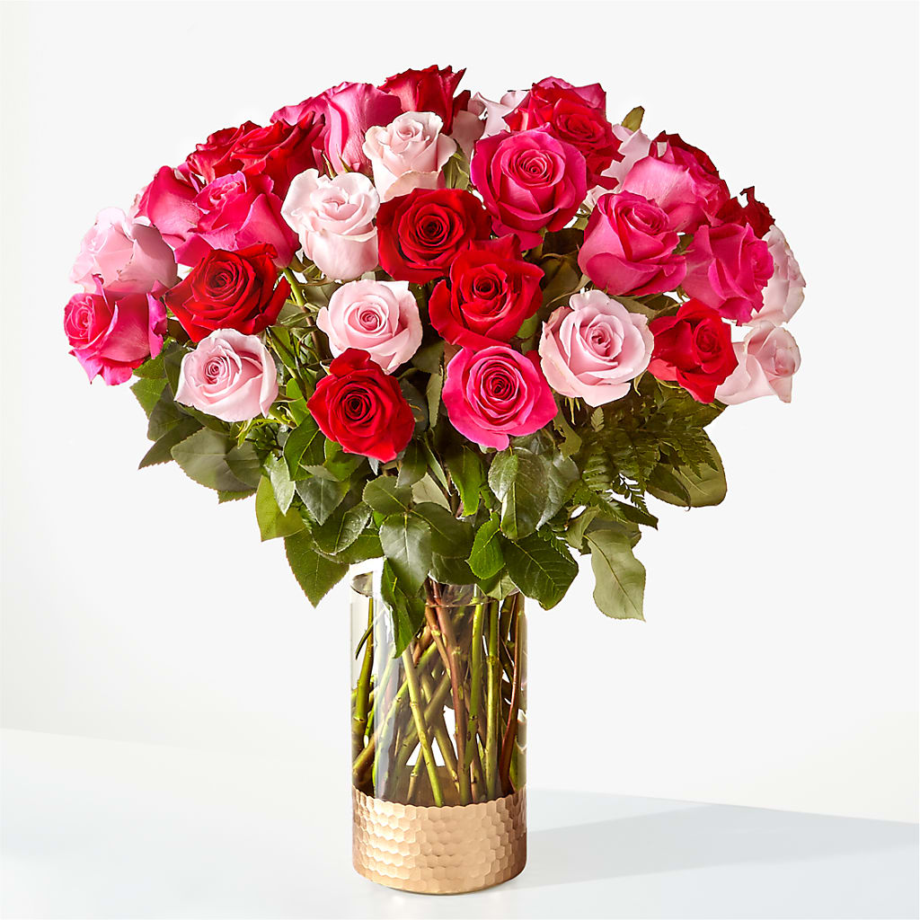 Love Notes Rose Bouquet – Double D Flower Shop, Mercedes TX