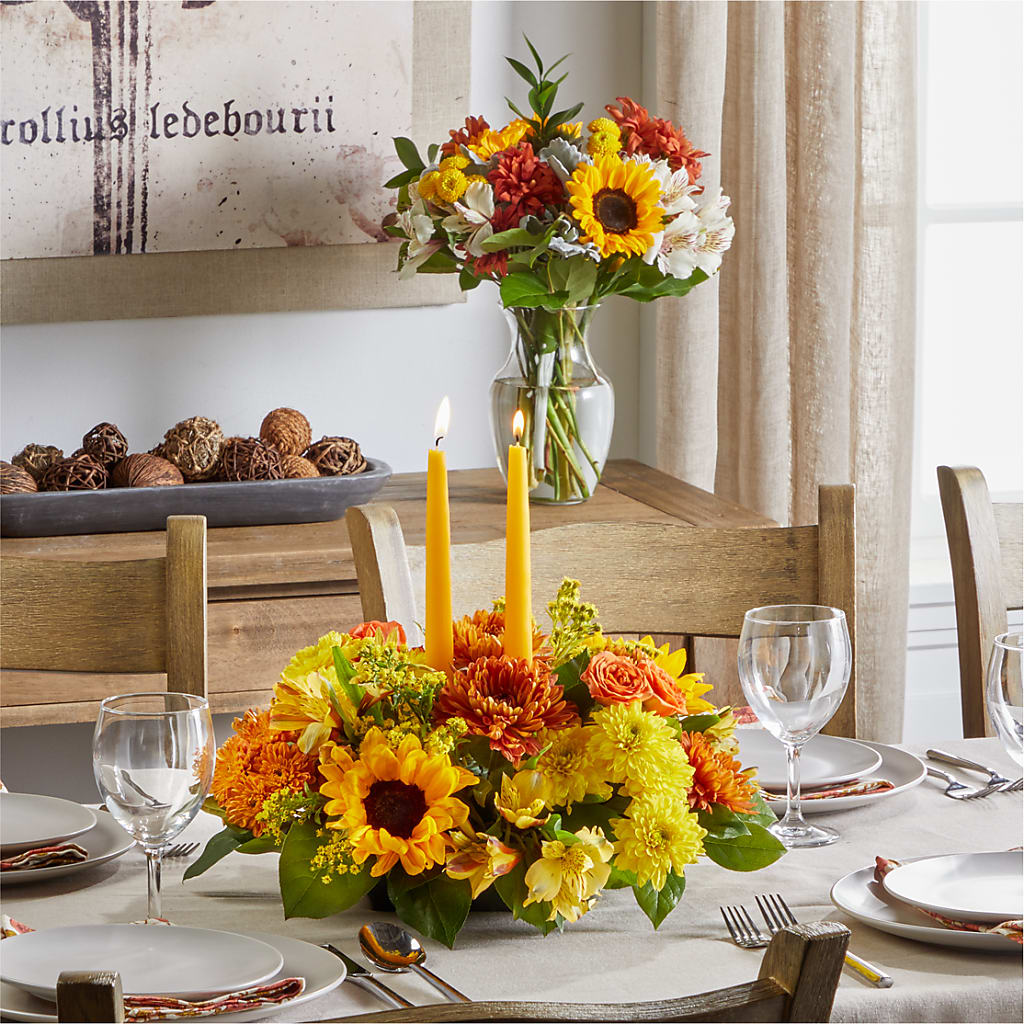 Golden Gathering Bundle – Double D Flower Shop, Mercedes TX