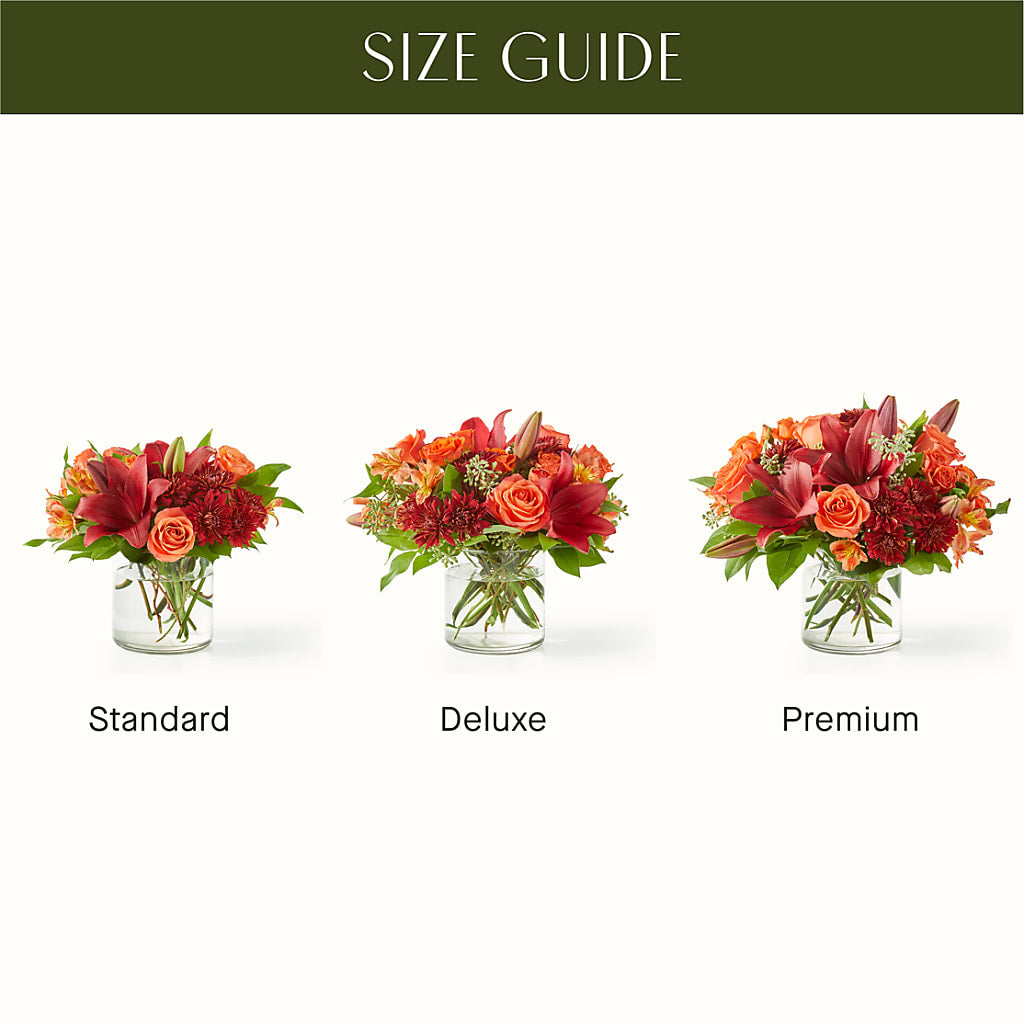 Crimson Leaves Bouquet – Double D Flower Shop, Mercedes TX